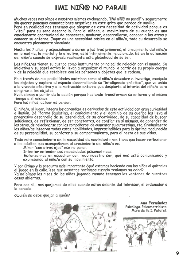 XinoXano Escola Patufe Valencia